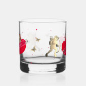 Valentijn Cupido & Hartjes Whisky Glas (Links)