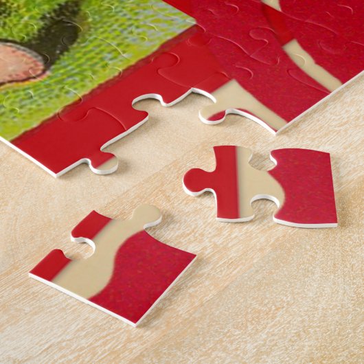 valentijn Cupido kunst Legpuzzel (Zijkant)