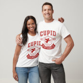 Valentijn Cupido University Liefde Gepersonaliseer T-shirt (Unisex)