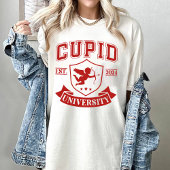 Valentijn Cupido University Liefde Gepersonaliseer T-shirt