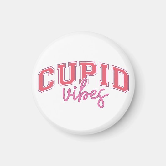 Valentijn Cupido Vibes Magneet (Voorkant)
