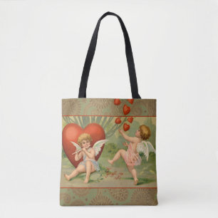 Valentijn Cupido's Liefde Antiek Oudheid Tote Bag