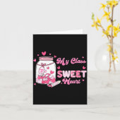 Valentijn Cute Leraar Mijn Klas Is Vol Met Liefje Kaart (Gele Bloem)