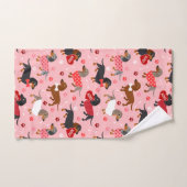 Valentijn Dachshund Bad Handdoek (Handdoek)