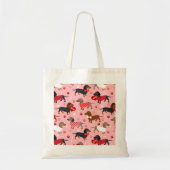 Valentijn Dachshund Tote Bag (Voorkant)