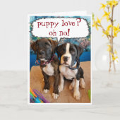 VALENTIJN DAG **GEEN VLINDERS IN DE BUIK** EEUWIGE KAART (Gele Bloem)