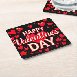 VALENTIJN DAG KARTONNEN ONDERZETTERS