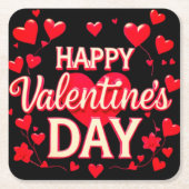 VALENTIJN DAG KARTONNEN ONDERZETTERS (Voorkant)