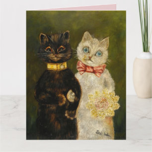 VALENTIJN DAG KAT LOUIS WAIN OVERGROTE KAARTEN