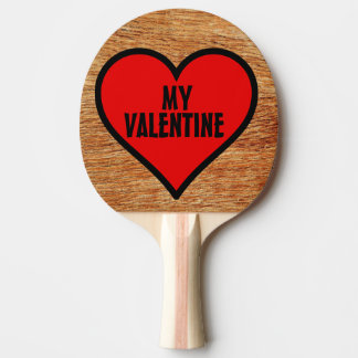 VALENTIJN DAG PINGPONG BATJE VOOR VROUW HAAR