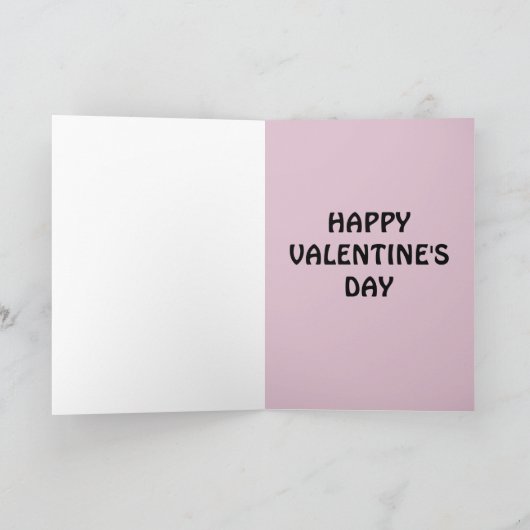 VALENTIJN DAG VINTAGE ROMANTISCHE KAART (Binnen)