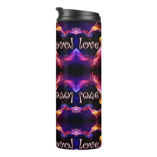 Valentijn-dag waterfles thermosbeker (Geroteerd rechts)