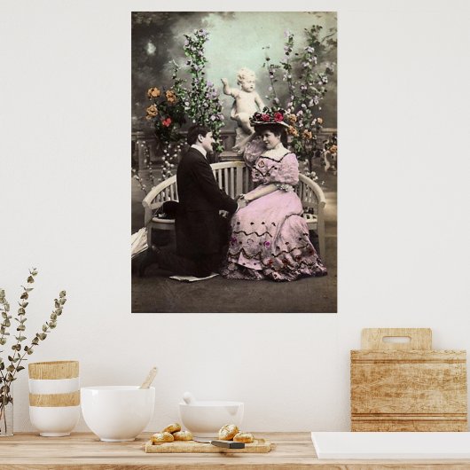  Valentijn Datum Poster (Keuken)