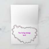 [Valentijn] de Cupido van de Wetenschapper Feestdagen Kaart (Binnen)