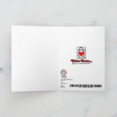 Valentijn: DE "DANS VAN DE MEERMIN #5 " Feestdagen Kaart (Binnen)