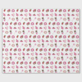 Valentijn Desserts Little Lieverd Birthday Cute Cadeaupapier (Vlak)