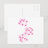 Valentijn Dice Briefkaart (Voorkant / Achterkant)