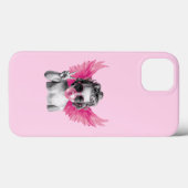 Valentijn die bubbel Cupido Valentijnsdag blaast Case-Mate iPhone Case (Achterkant (horizontaal))