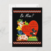 Valentijn die niet over Schotse terger stroomt Feestdagenkaart (Voorkant / Achterkant)