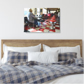 Valentijn Diner Interior Canvas Afdruk (Insitu (Slaapkamer))