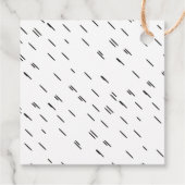 Valentijn Dinosaur Bedankjes Labels (Achterkant)