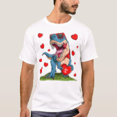 Valentijn Dinosaur T-shirt (Voorkant)