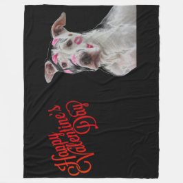 VALENTIJN DOG FLEECE DEKEN