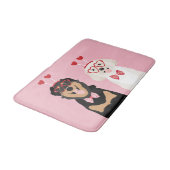 Valentijn Dogs Rottweiler Maltipoo Puppy Badmat (Gekanteld)