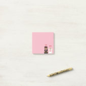 Valentijn Dogs Rottweiler Maltipoo Puppy Post-it® Notes (Op bureau)