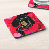 VALENTIJN DOXIE DRANKJES ONDERZETTER (Linkerzijde)