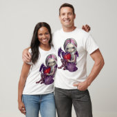 Valentijn Dragon gothic fairy Shirt (Unisex)