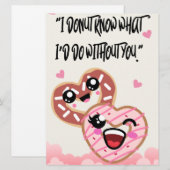 VALENTIJN EDITIE FEESTDAGENKAART (Voorkant / Achterkant)
