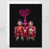 VALENTIJN EDITIE FEESTDAGENKAART (Voorkant / Achterkant)