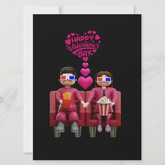 VALENTIJN EDITIE FEESTDAGENKAART (Voorkant)