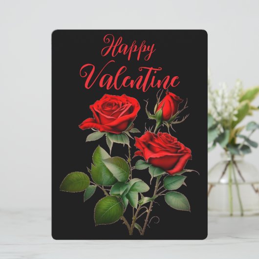 VALENTIJN EDITIE FEESTDAGENKAART (Staand voorkant)