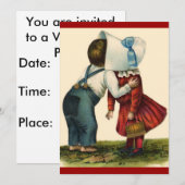 Valentijn eerste kusdag Kaart (Voorkant / Achterkant)