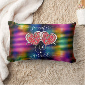 Valentijn Elegante Ineengestrengelde Hartjes Ontwe Kussen (Deken)