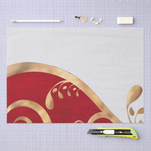 Valentijn Elegantie ALLE MATEN GIFTING Tissuepapier (Craft)