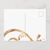 Valentijn elegantie feestdagenkaart (Achterkant)