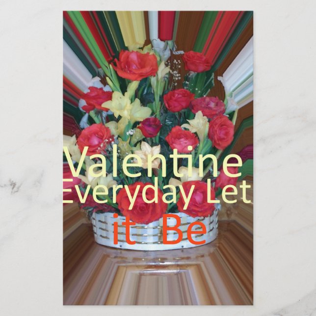 Valentijn Elke dag Deel de Liefde (Voorkant)