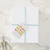 Valentijn Emojis Cadeaulabel (Met Touw)