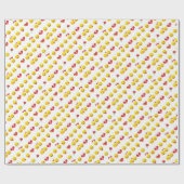 Valentijn Emojis Cadeaupapier (Vlak)