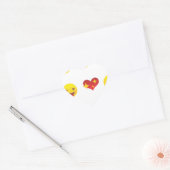 Valentijn Emojis Hart Sticker (Envelop)