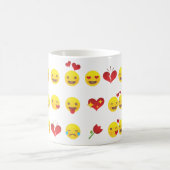 Valentijn Emojis Koffiemok (Center)