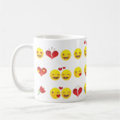 Valentijn Emojis Koffiemok (Links)