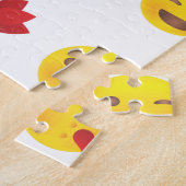 Valentijn Emojis Legpuzzel (Zijkant)