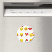 Valentijn Emojis Magneet (Insitu (Vaatwasser))