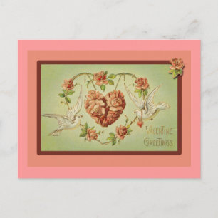 Valentijn- en hartkaarten feestdagenkaart