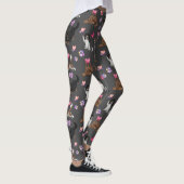 Valentijn- en liefdeskoning Charles Spaniel Leggings (Rechts)