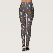 Valentijn- en liefdeskoning Charles Spaniel Leggings (Achterkant)
